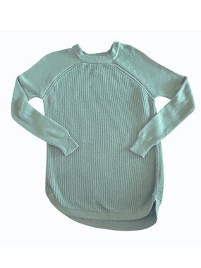 RD Style Sweater Size 2X Teal Tunic Knit Spring Pullover